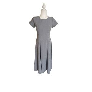 Maggie Breen Black & White Gingham Dress – M – Made in USA